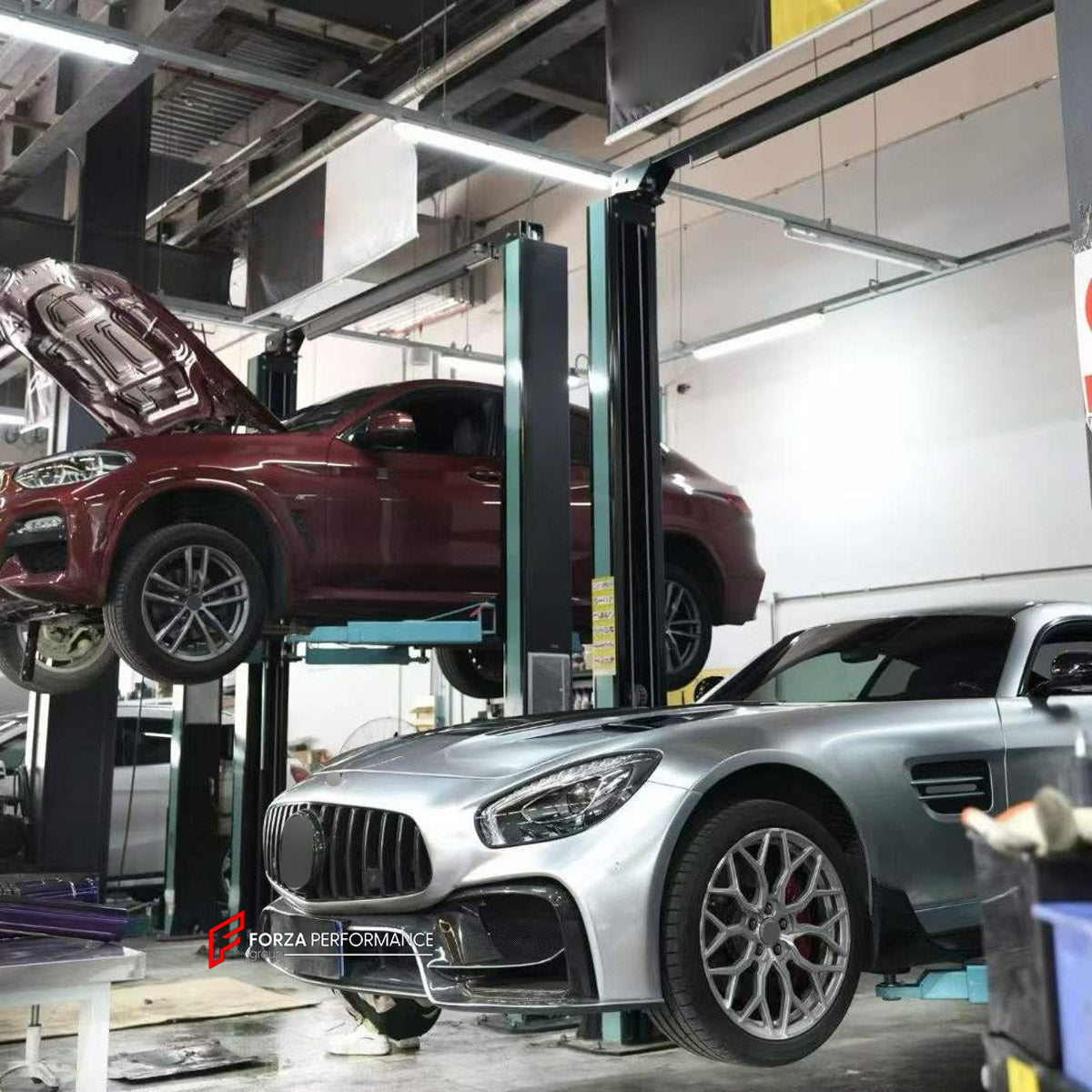EXHAUST SYSTEM for MERCEDES-BENZ AMG GT C190 2014 - 2022

Set includes:

Mid Pipe
Valved Bypass Muffler
Exhaust Tips
Material: Titanium (Can be made of Stainless Steel)

Production time: 10–15 days