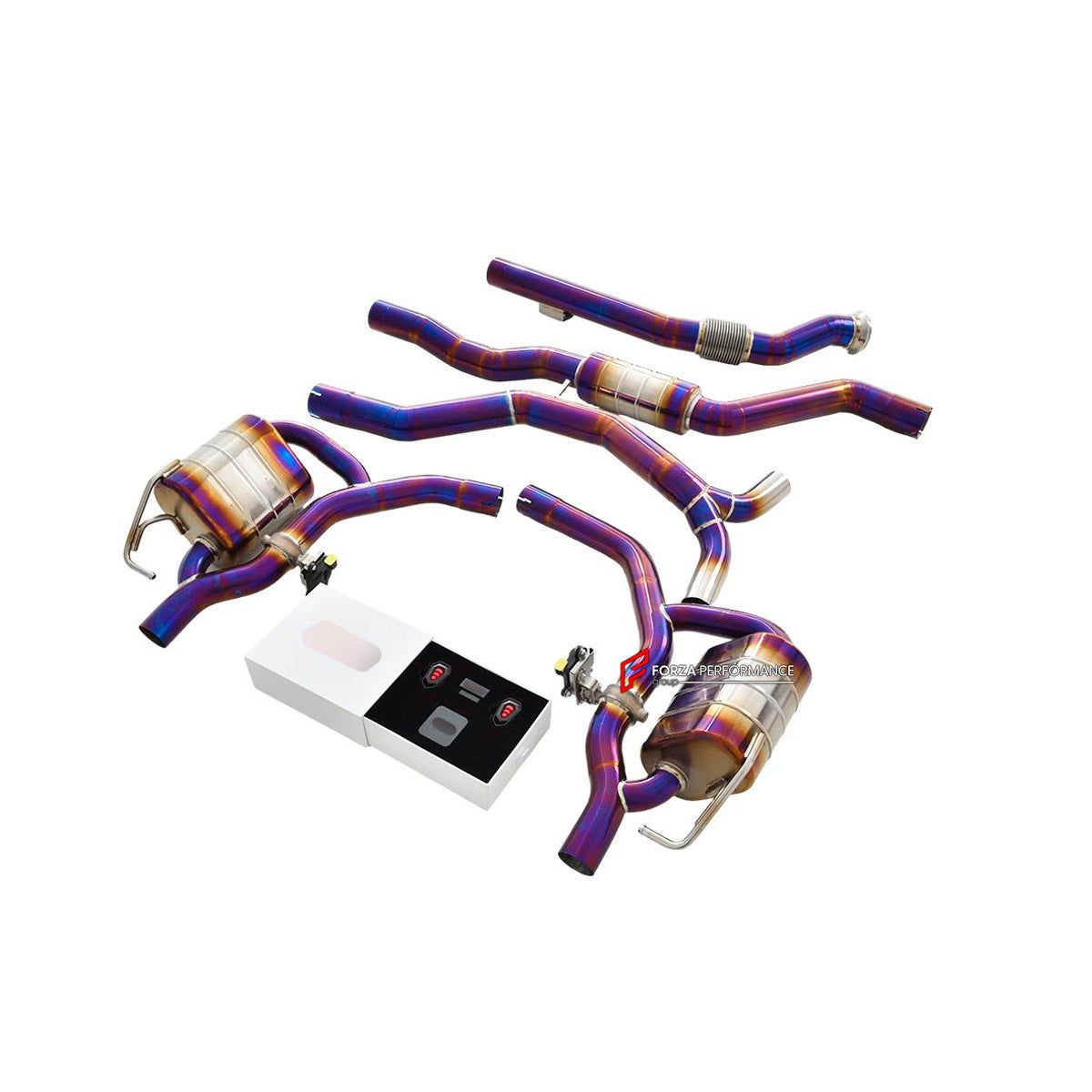 EXHAUST CATBACK MUFFLER for Mercedes Benz CLE Class CLE300 2023+

Set includes:

Center Pipes
Valved Bypass Muffler
Electronic Remote Valve Control
Material: Titanium (Can be made of Stainless Steel)

Production time: 10–15 days

Why “Contact Us for Pricing”?
We don’t display fixed prices because our goal is to offer you the most competitive deal possible. Product costs often decrease over time, and by requesting a quote, you’ll receive our most up-to-date price on market.

FEATURES:

Engineered through dig