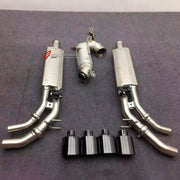 EXHAUST CATBACK MUFFLER for Mercedes Benz G Class W465 G550 2024+

Set includes:

Mid Pipe
Valved Bypass Muffler
Exhaust Tips
Material: Stainless Steel (Can be made of Titanium)

Production time: 10–15 days

Why “Contact Us for Pricing”?
We don’t display fixed prices because our goal is to offer you the most competitive deal possible. Product costs often decrease over time, and by requesting a quote, you’ll receive our most up-to-date price on market.

FEATURES:

Engineered through digital prototyping using