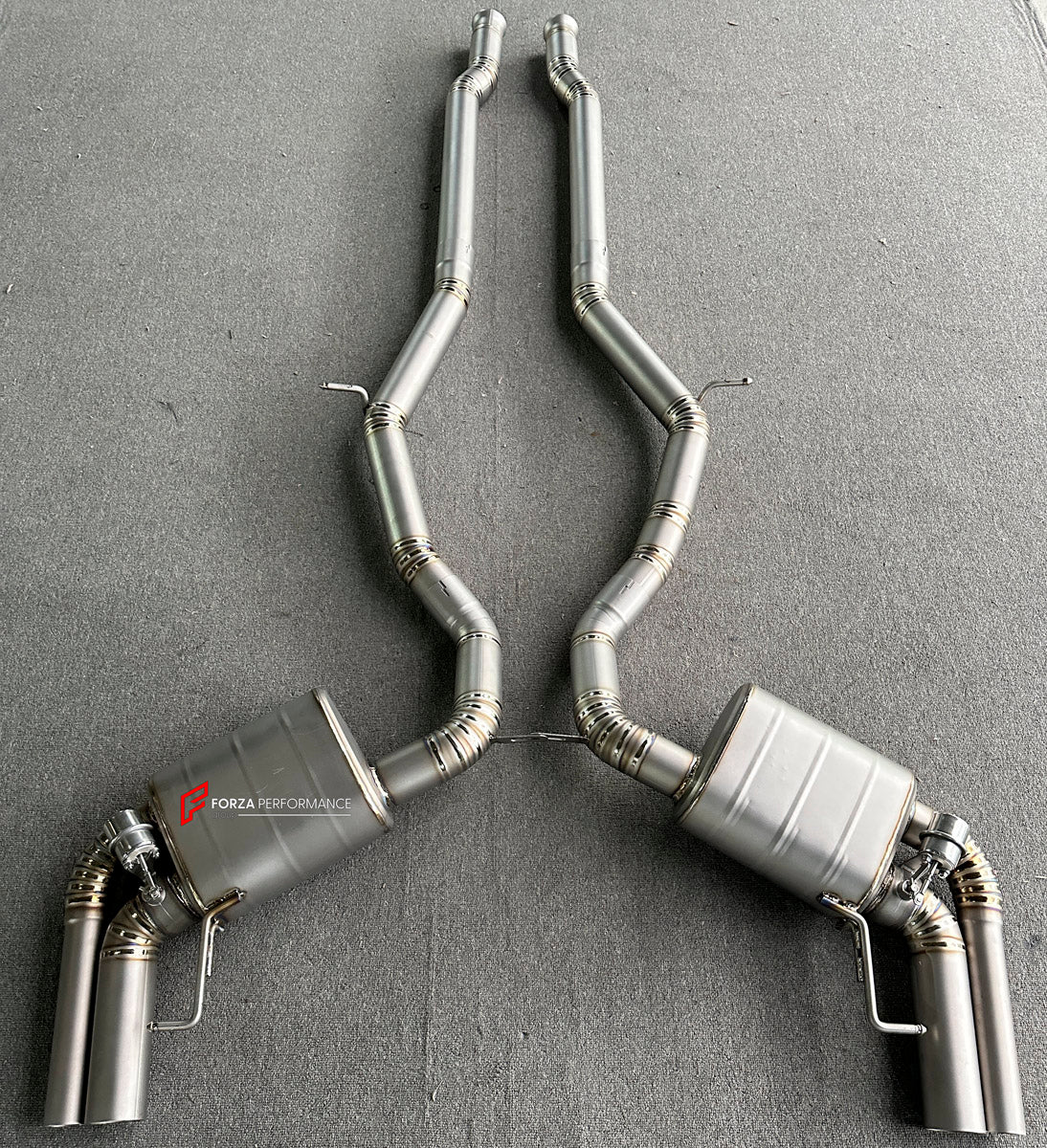 EXHAUST CATBACK MUFFLER for Mercedes Benz S Class S63 AMG C217 5.5T 2014 - 2017

Set includes:

Center Pipes
Mufflers with Valves
Material: Titanium (Can be made of Stainless Steel)

Production time: 10–15 days

Why “Contact Us for Pricing”?
We don’t display fixed prices because our goal is to offer you the most competitive deal possible. Product costs often decrease over time, and by requesting a quote, you’ll receive our most up-to-date price on market.

FEATURES:

Engineered through digital prototyping u