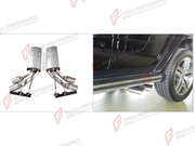 EXHAUST CATBACK MUFFLER for Mercedes-Benz G-Class W463 G63 2008 - 2018

Set includes:

Mufflers with Valves
Exhaust Tips
Material: Stainless Steel (Can be made of Titanium)

Production time: 10–15 days

Why “Contact Us for Pricing”?
We don’t display fixed prices because our goal is to offer you the most competitive deal possible. Product costs often decrease over time, and by requesting a quote, you’ll receive our most up-to-date price on market.

FEATURES:

Engineered through digital prototyping using adva