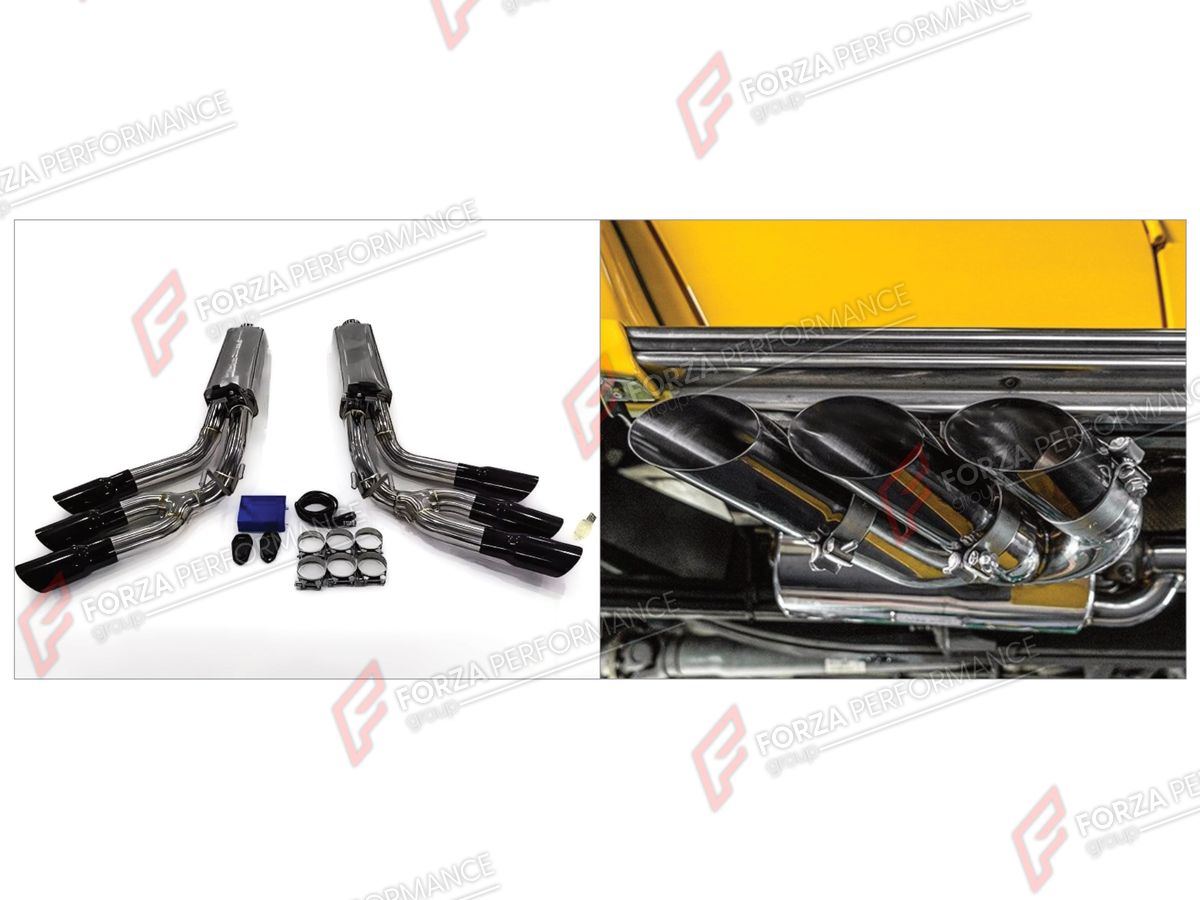 EXHAUST CATBACK MUFFLER for Mercedes-Benz G-Class W463 2008 - 2018

Set includes:

Mid Pipe
Valved Bypass Muffler
Exhaust Tips
Electronic Remote Valve Control
Material: Stainless Steel (Can be made of Titanium)

Production time: 10–15 days

Why “Contact Us for Pricing”?
We don’t display fixed prices because our goal is to offer you the most competitive deal possible. Product costs often decrease over time, and by requesting a quote, you’ll receive our most up-to-date price on market.

FEATURES:

Engineered 