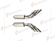 EXHAUST CATBACK MUFFLER for Mercedes-Benz G-Class W464 G500 2019 - 2024

Set includes:

Side Pipes
Valved Bypass Muffler
Exhaust Tips
Material: Stainless Steel (Can be made of Titanium)

Production time: 10–15 days

Why “Contact Us for Pricing”?
We don’t display fixed prices because our goal is to offer you the most competitive deal possible. Product costs often decrease over time, and by requesting a quote, you’ll receive our most up-to-date price on market.

FEATURES:

Engineered through digital prototypi