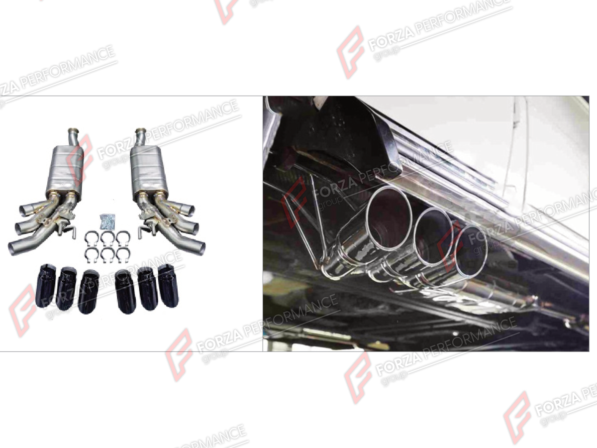 EXHAUST SYSTEM for MERCEDES-BENZ G-CLASS W464 G63 G500 2019 - 2024 FORZA PERFORMANCE custom fit IPE

Set includes:

Side Pipes
Valved Bypass Muffler
Exhaust Tips
Material: Stainless Steel (Can be made of Titanium)

Production time: 10–15 days

Why “Contact Us for Pricing”?
We don’t display fixed prices because our goal is to offer you the most competitive deal possible. Product costs often decrease over time, and by requesting a quote, you’ll receive our most up-to-date price on market.

FEATURES:

Engineer
