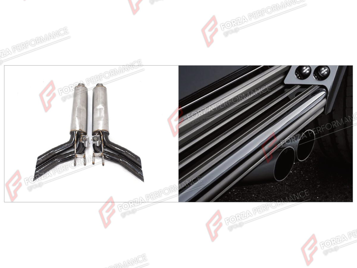 EXHAUST CATBACK MUFFLER for Mercedes-Benz G-Class W464 G63 G500 2019 - 2024

Set includes:

Side Pipes
Valved Bypass Muffler
Exhaust Tips
Material: Stainless Steel (Can be made of Titanium)

Production time: 10–15 days

Why “Contact Us for Pricing”?
We don’t display fixed prices because our goal is to offer you the most competitive deal possible. Product costs often decrease over time, and by requesting a quote, you’ll receive our most up-to-date price on market.

FEATURES:

Engineered through digital proto