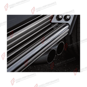 EXHAUST CATBACK MUFFLER for Mercedes-Benz G-Class W464 G63 G500 2019 - 2024

Set includes:

Side Pipes
Valved Bypass Muffler
Exhaust Tips
Material: Stainless Steel (Can be made of Titanium)

Production time: 10–15 days

Why “Contact Us for Pricing”?
We don’t display fixed prices because our goal is to offer you the most competitive deal possible. Product costs often decrease over time, and by requesting a quote, you’ll receive our most up-to-date price on market.

FEATURES:

Engineered through digital proto