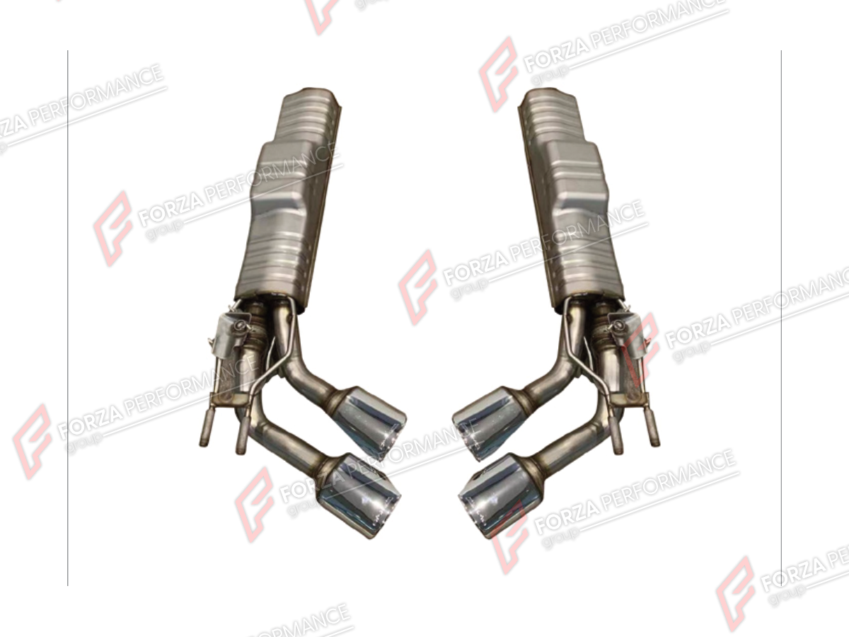 EXHAUST CATBACK MUFFLER for Mercedes-Benz G-Class W464 G63 2019 - 2024

Set includes:

Side Pipes
Valved Bypass Muffler
Exhaust Tips
Material: Stainless Steel (Can be made of Titanium)

Production time: 10–15 days

Why “Contact Us for Pricing”?
We don’t display fixed prices because our goal is to offer you the most competitive deal possible. Product costs often decrease over time, and by requesting a quote, you’ll receive our most up-to-date price on market.

FEATURES:

Engineered through digital prototypin