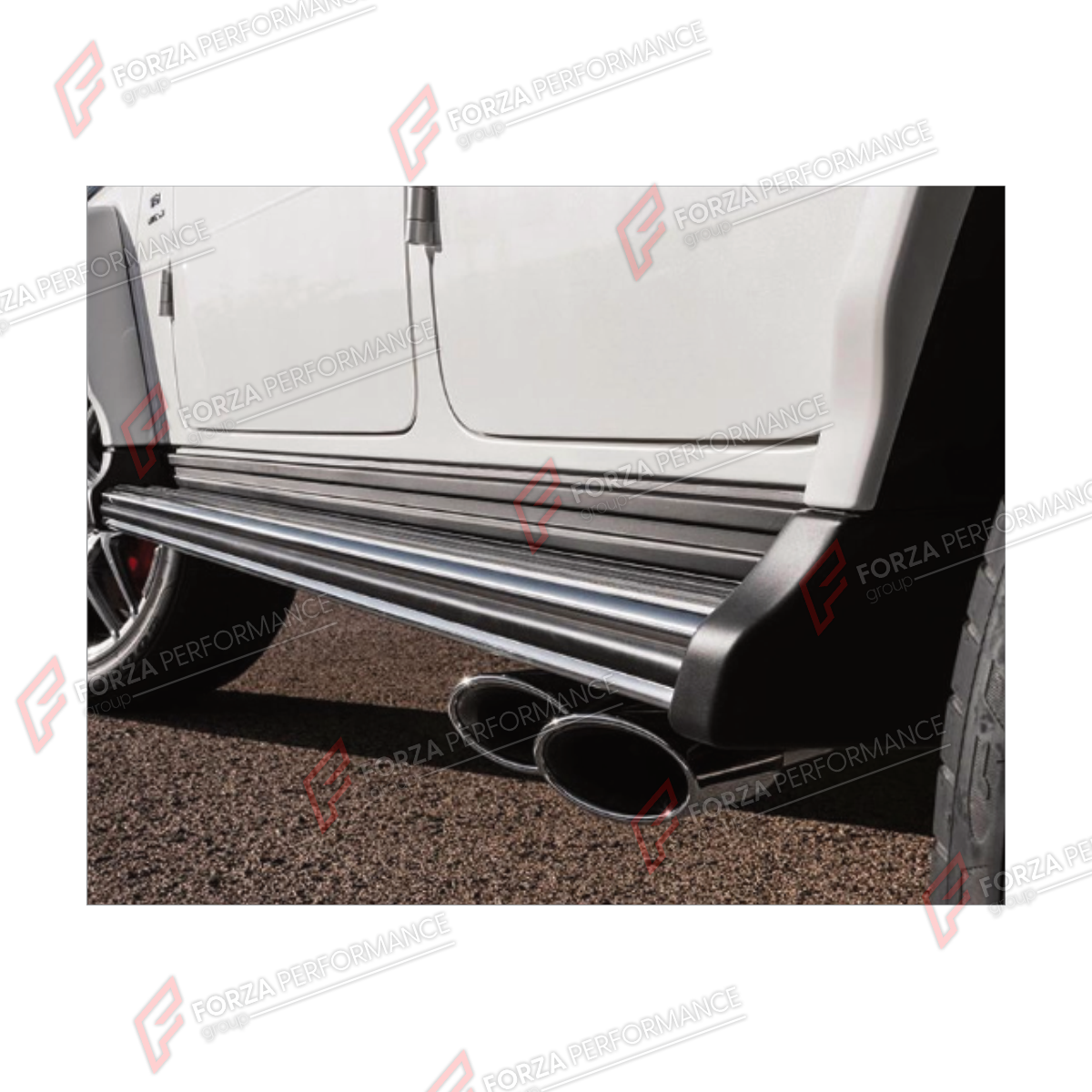 EXHAUST CATBACK MUFFLER for Mercedes-Benz G-Class W464 G63 2019 - 2024

Set includes:

Side Pipes
Valved Bypass Muffler
Exhaust Tips
Material: Stainless Steel (Can be made of Titanium)

Production time: 10–15 days

Why “Contact Us for Pricing”?
We don’t display fixed prices because our goal is to offer you the most competitive deal possible. Product costs often decrease over time, and by requesting a quote, you’ll receive our most up-to-date price on market.

FEATURES:

Engineered through digital prototypin