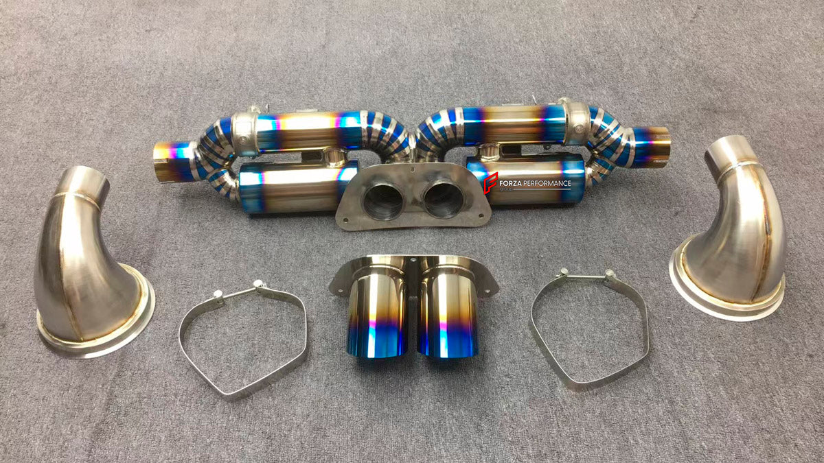 EXHAUST CATBACK MUFFLER for Porsche 911 992 GT3RS 2019+

Set includes:

X-Pipe
Valved Bypass Muffler
Exhaust Tips
Material: Titanium (Can be made of Stainless Steel)

Production time: 10–15 days

Why “Contact Us for Pricing”?
We don’t display fixed prices because our goal is to offer you the most competitive deal possible. Product costs often decrease over time, and by requesting a quote, you’ll receive our most up-to-date price on market.

FEATURES:

Engineered through digital prototyping using advanced 3D