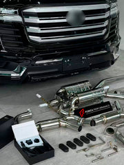 EXHAUST CATBACK MUFFLER for Toyota Land Cruiser 300 LC300 2021+

Set includes:

Mid Pipe
Mufflers
Exhaust Tips
Electronic Remote Valve Control
Material: Stainless Steel

Production time: 10–15 days

Why “Contact Us for Pricing”?
We don’t display fixed prices because our goal is to offer you the most competitive deal possible. Product costs often decrease over time, and by requesting a quote, you’ll receive our most up-to-date price on market.

FEATURES:

Engineered through digital prototyping using advanced