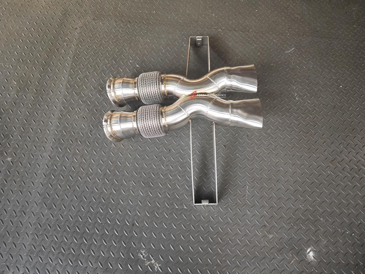 EXHAUST X PIPE for LAMBORGHINI TEMERARIO 4.0T 2025 + FORZA PERFORMANCE Custom Fit

Set includes:

X Pipe
Material: Stainless Steel (Can be made of Titanium)

Production time: 10-15 days
