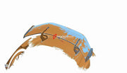 DRY CARBON REAR SPOILER for PORSCHE 718 CAYMAN GT4RS  Set includes:  Rear Spoiler