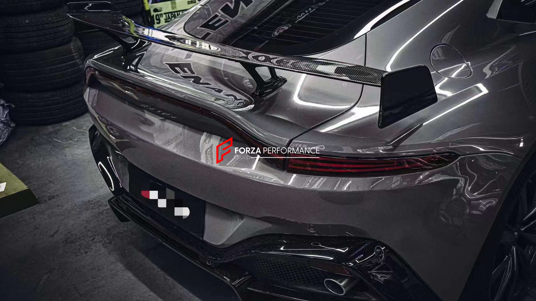 DRY CARBON REAR SPOILER for ASTON MARTIN VANTAGE F1 2018+  Set includes:  Rear Spoiler