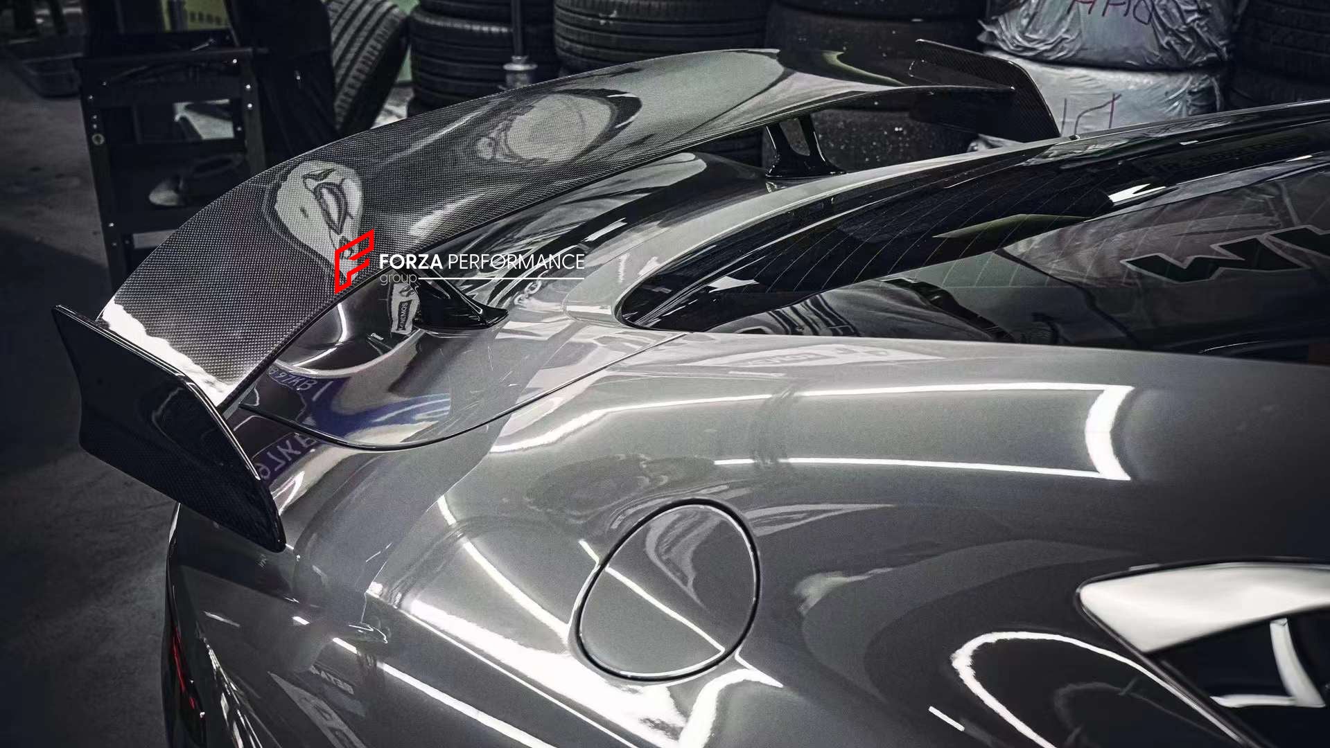 DRY CARBON REAR SPOILER for ASTON MARTIN VANTAGE AM6 2018 - 2024