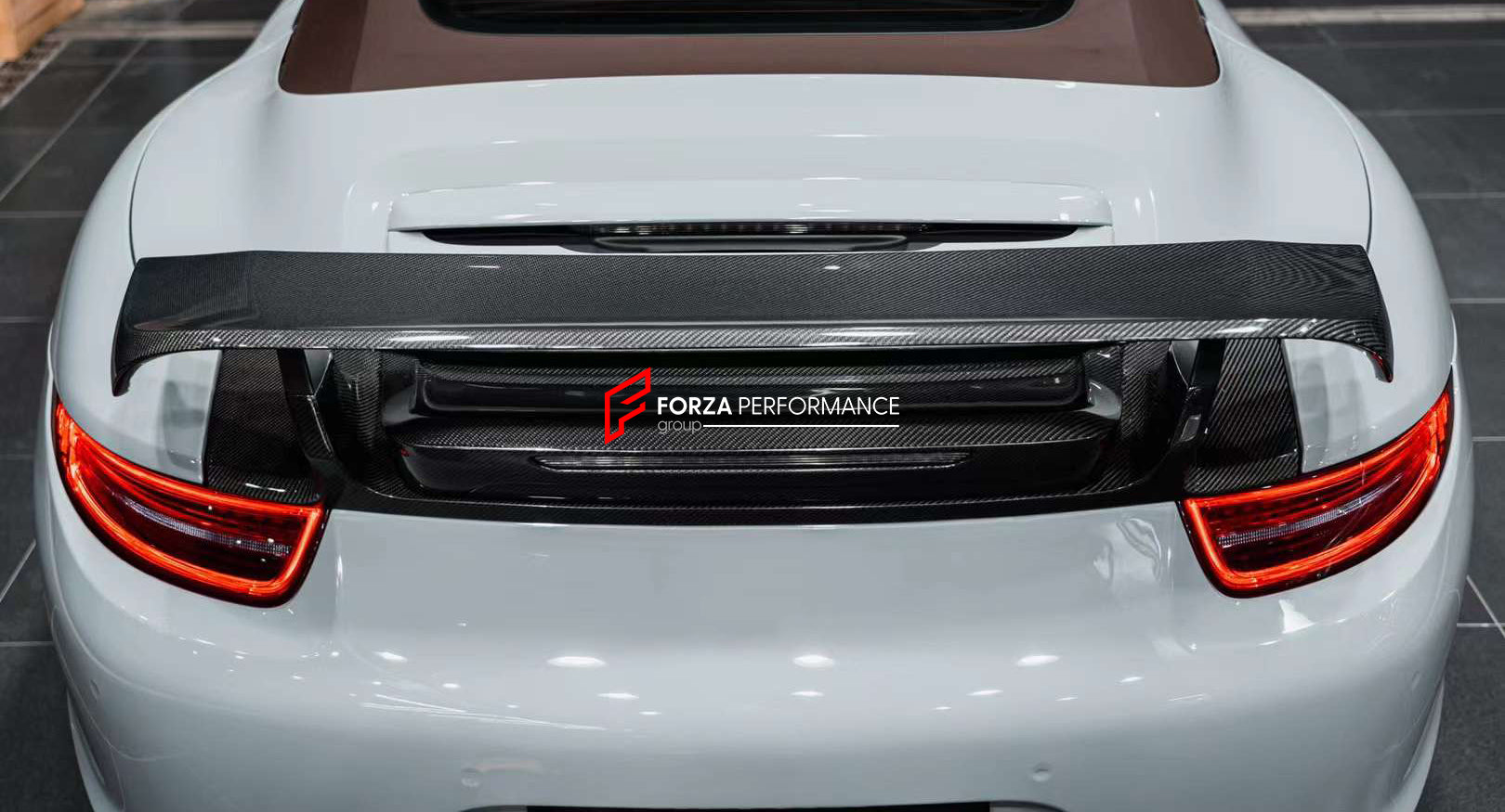 CARBON REAR TRUNK SPOILER for PORSCHE 911 991.1 CARRERA  Set includes:  Rear Spoiler