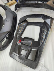 Dry Carbon Fiber Rear Engine Cover RWD Style for Lamborghini Huracan EVO 2019+