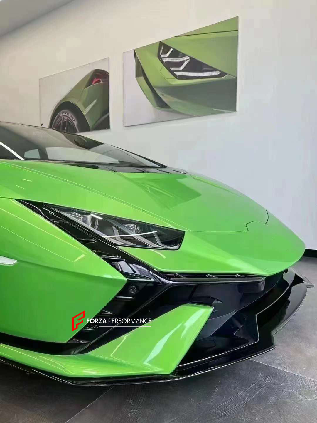 FACELIFT CONVERSION MATTE CARBON BODY KIT FOR LAMBORGHINI HURACAN LP580 EVO LP610 EVO UPGRADE TO HURACAN EVO TECNICA 640