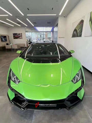 FACELIFT CONVERSION MATTE CARBON BODY KIT FOR LAMBORGHINI HURACAN LP580 EVO LP610 EVO UPGRADE TO HURACAN EVO TECNICA 640