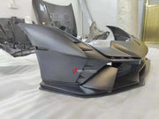 FACELIFT CONVERSION MATTE CARBON BODY KIT FOR LAMBORGHINI HURACAN LP580 EVO LP610 EVO UPGRADE TO HURACAN EVO TECNICA 640