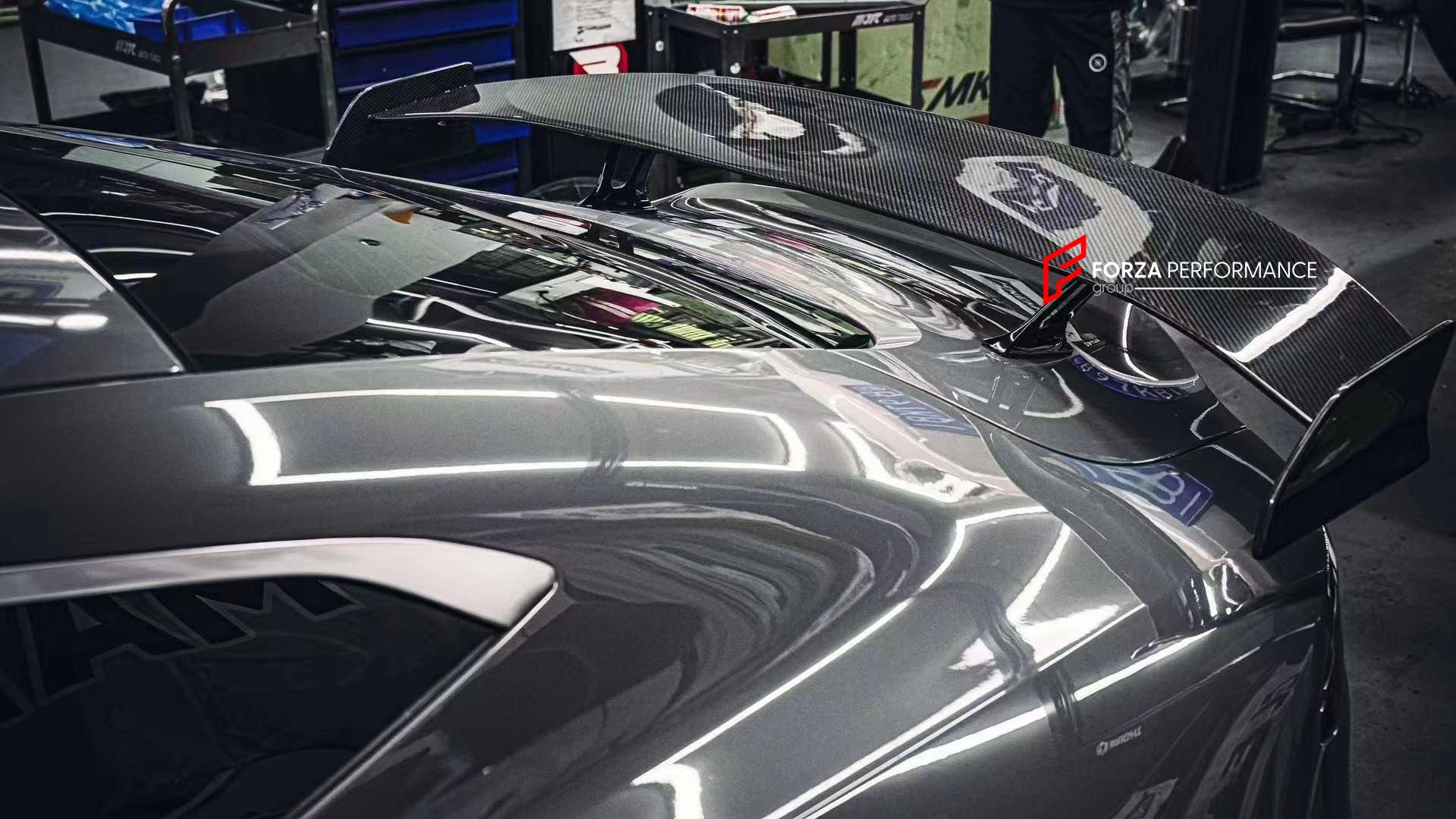 DRY CARBON REAR SPOILER for ASTON MARTIN VANTAGE F1 2018+  Set includes:  Rear Spoiler