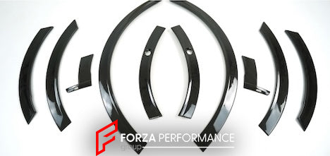 WIDE FENDER FLARES for LAND ROVER RANGE ROVER SPORT L461 2022+  Set includes:  Fender Flares Material: CARBON FIBER
