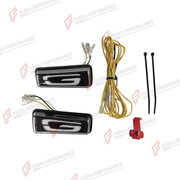 FENDER FLARES LIGHTS for MERCEDES-BENZ G-CLASS W463 2008 - 2018

Set includes:
Fender Flares Lights

Material: Plastic

NOTE: Professional installation is required.