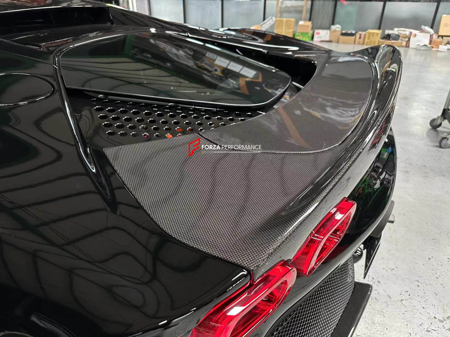 ASSETTO FIORANO DRY CARBON FIBER REAR SPOILER FOR FERRARI SF90 