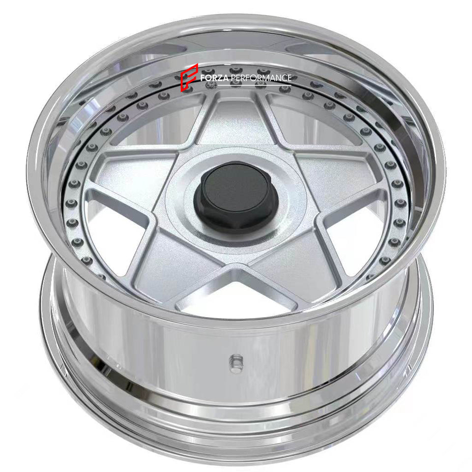 FORZA PERFORMANCE 2-PIECE FORGED WHEELS RIMS FOR FERRARI F40 custom fit ...