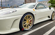 We manufacture premium quality forged wheels for FERRARI F430 2004 - 2009&nbsp;in any design, size, color.

THIS WHEEL DESIGN CAN BE CUSTOM-MADE FOR YOUR CAR IN ANY SIZE AND COLOR OPTIONS
Available in monoblock, 2-piece, 3-piece, duoblock, beadlock
3D wheel renderings are provided according to the exact dimensions and specifications requested by the client, ensuring proper fitment for their car prior to production

OPTIONS:&nbsp;

Brushed, polished, chrome, dual-color, milled face&nbsp;&nbsp;
Floating spinn