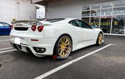 We manufacture premium quality forged wheels for FERRARI F430 2004 - 2009&nbsp;in any design, size, color.

THIS WHEEL DESIGN CAN BE CUSTOM-MADE FOR YOUR CAR IN ANY SIZE AND COLOR OPTIONS
Available in monoblock, 2-piece, 3-piece, duoblock, beadlock
3D wheel renderings are provided according to the exact dimensions and specifications requested by the client, ensuring proper fitment for their car prior to production

OPTIONS:&nbsp;

Brushed, polished, chrome, dual-color, milled face&nbsp;&nbsp;
Floating spinn