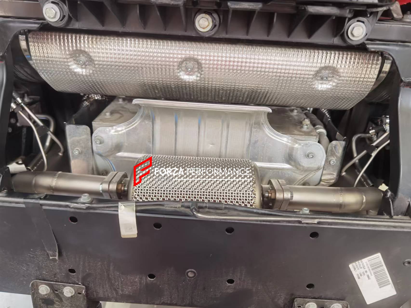 Exhaust System For Ferrari F8