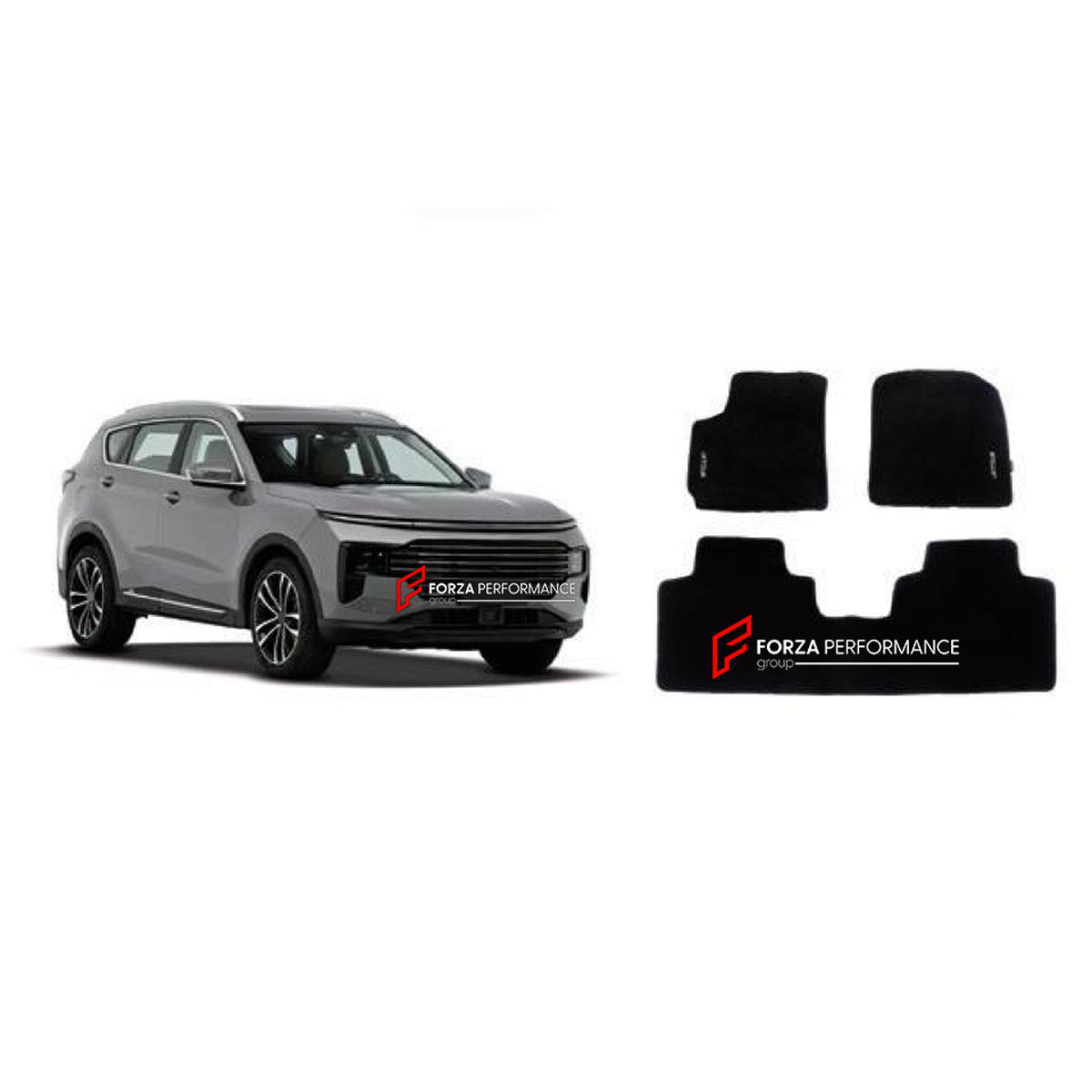FLOOR MATS for JETOUR X70 PLUS 2020+

Set includes:
Floor Mats

Material: Plastic

NOTE: Professional installation is required.