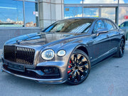 FLYING B HOOD BONNET MASCOT ORNAMENT EMBLEM for BENTLEY FLYING SPUR 2019 - 2023 Forza Performance Custom fit OEM Style

Set includes:
Flying B Hood Bonnet Emblem
Black or Silver Polished Finish (your choice)

Material: Steel

NOTE: Only the emblem is supplied, the original mounting brackets must be reused from your car. Professional installation is required.