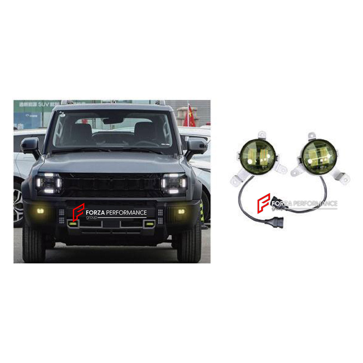 FOG LIGHTS for JETOUR T2 TRAVELLER 2024+

Set includes:
Fog Lights

Material: Plastic

NOTE: Professional installation is required.