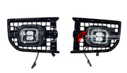 FRONT LED FOG LIGHTS WITH BUMPER AIR VENTS for LAND ROVER DEFENDER L663 2020+  Set includes:  Fog Lights with Bumper Air Vents
