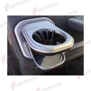 FOLDING CUP HOLDER for MERCEDES-BENZ G-CLASS W465 G63 G450D G500 G550 2025+

Set includes:
Folding Cup Holder

Material: Plastic

NOTE: Professional installation is required.