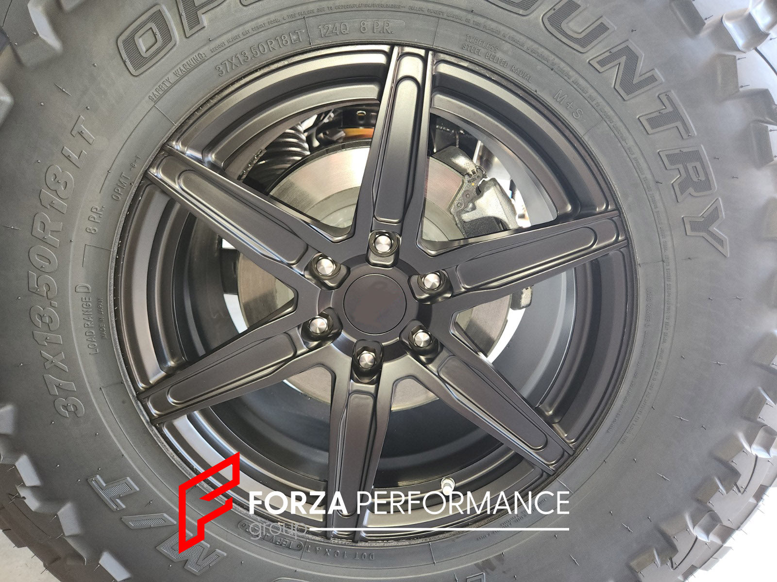 ADV5 M.V1FORGED WHEELS RIMS 18 INCH ON 37 TIRES FOR FORD BRONCO RAPTOR ...