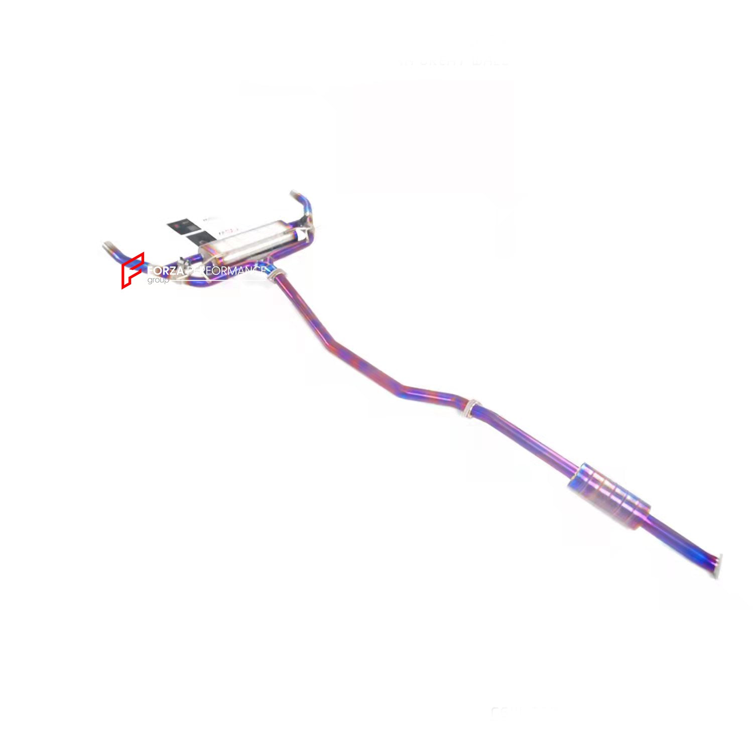 TITANIUM VALVED EXHAUST CATBACK MUFFLER for Ford Mondeo CD391 2.0T