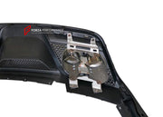 BODY KIT for FORD MUSTANG 2015 - 2020

Set includes:

Front Bumper
Rear Diffuser
Exhaust Tips
Rear Spoiler
Hood
Front Fenders (Steel)

Material: Plastic

Note: Professional installation is required.