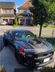 CARBON FIBER HOOD BONNET STAGE 2 FOR FORD MUSTANG S550.1 2015-2017
