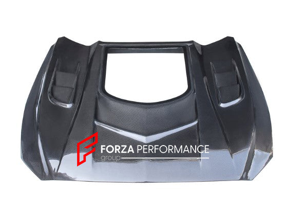 CARBON FIBER HOOD BONNET STAGE 2 FOR FORD MUSTANG S550.1 2015-2017