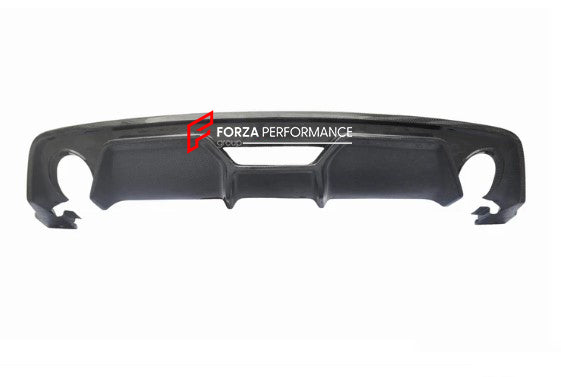 CARBON FIBER REAR DIFFUSER FOR FORD MUSTANG S550.1 2015-2017 V2