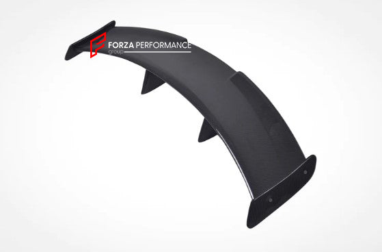 IKON MOTORSPORTS V-Style Forged Carbon Fiber Trunk Spoiler – For 2015-2023 Ford Mustang S550 Coupe – V2