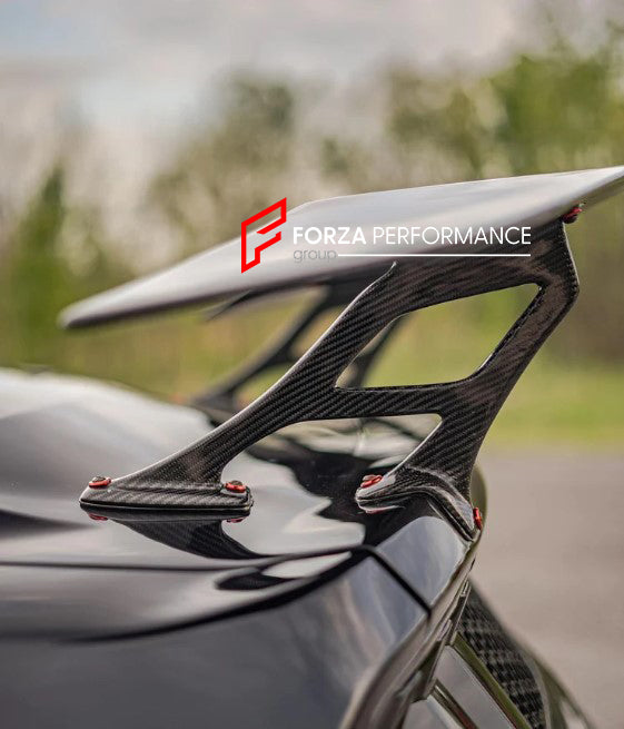 CARBON FIBER REAR SPOILER FOR FORD MUSTANG S550.1 2015-2017 V4