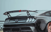 CARBON FIBER REAR SPOILER FOR FORD MUSTANG S550.1 2015-2017 V4