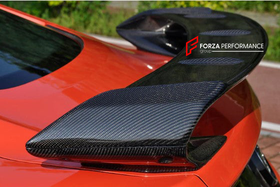 CARBON FIBER REAR SPOILER FOR FORD MUSTANG S550.1 2015-2017