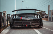 CARBON FIBER REAR SPOILER FOR FORD MUSTANG S550.1 2015-2017 V4