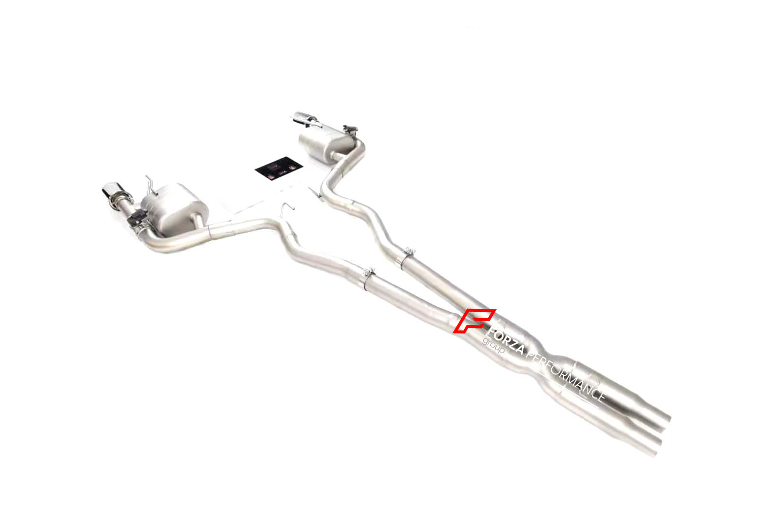VALVED EXHAUST CATBACK MUFFLER for Ford Mustang S550 Facelift 5.0T