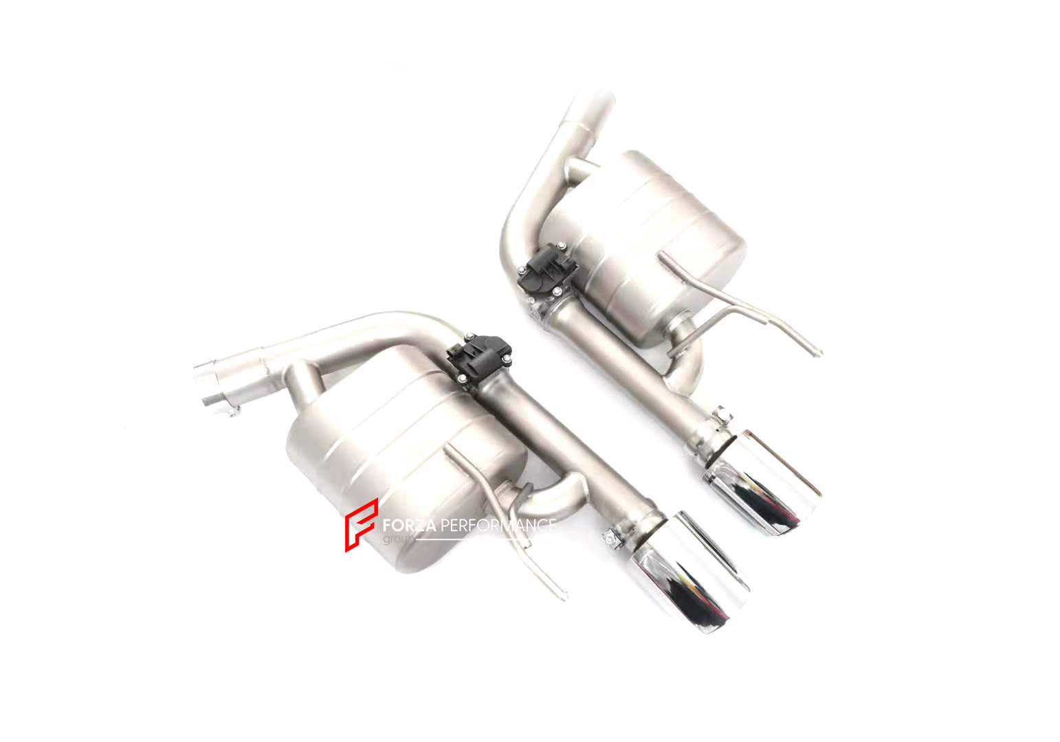 VALVED EXHAUST CATBACK MUFFLER for Ford Mustang S550 Facelift 5.0T