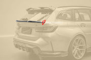 FORGED CARBON BODY KIT for BMW M3 G81 TOURING 2021+

Set includes:


Front lip
Front Grille
Front vent cover
Mirrors covers
Rear roof spoiler
Rear trunk spoiler

Rear Diffuser&nbsp;

Material: Forged Carbon Fiber

Note: Professional installation is required.

Contact us for pricing.